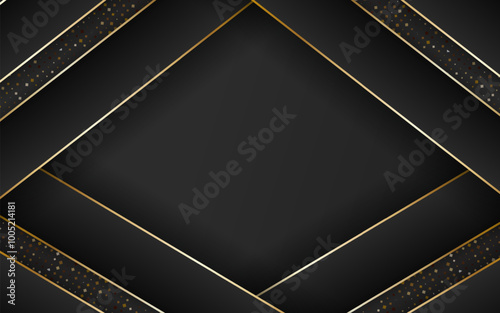 Geometric shapu luxury color background banner
