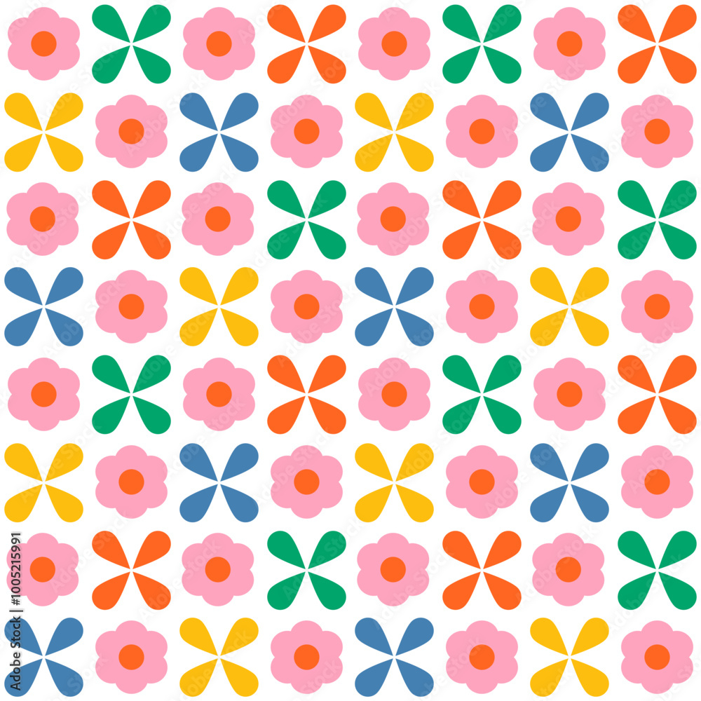 seamless pattern with flowers seamless pattern with flowers