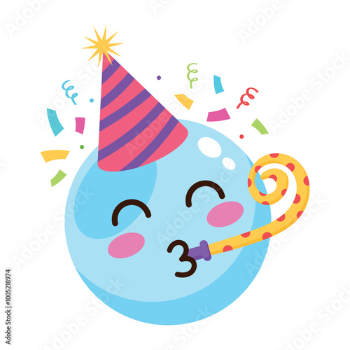birthday emoji party celebration