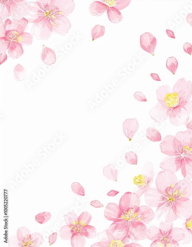 桜の背景