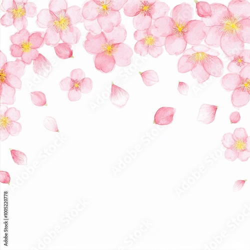 桜の背景