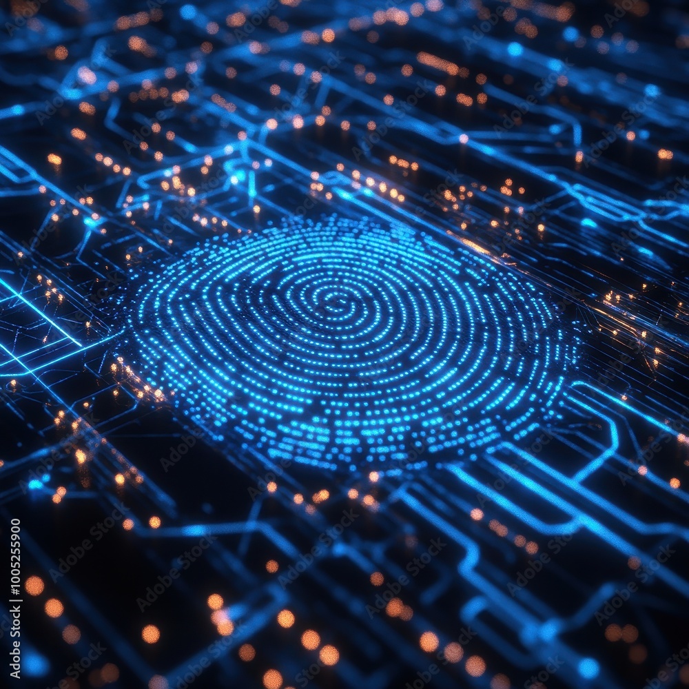 electronic fingerprint and circuit board electronic fingerprint and circuit board