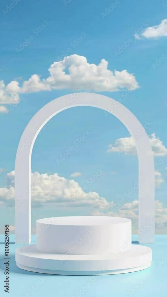 Podium Showcase with Sky Background, Podium Display with Sky Background, Sky-Themed Podium Showcase, Customizable Display for Nature-Inspired Mockups, Ideal for Product Displays & Minimalist Designs
Podium Showcase with Sky Background, Podium Display with Sky Background, Sky-Themed Podium Showcase, Customizable Display for Nature-Inspired Mockups, Ideal for Product Displays & Minimalist Designs
