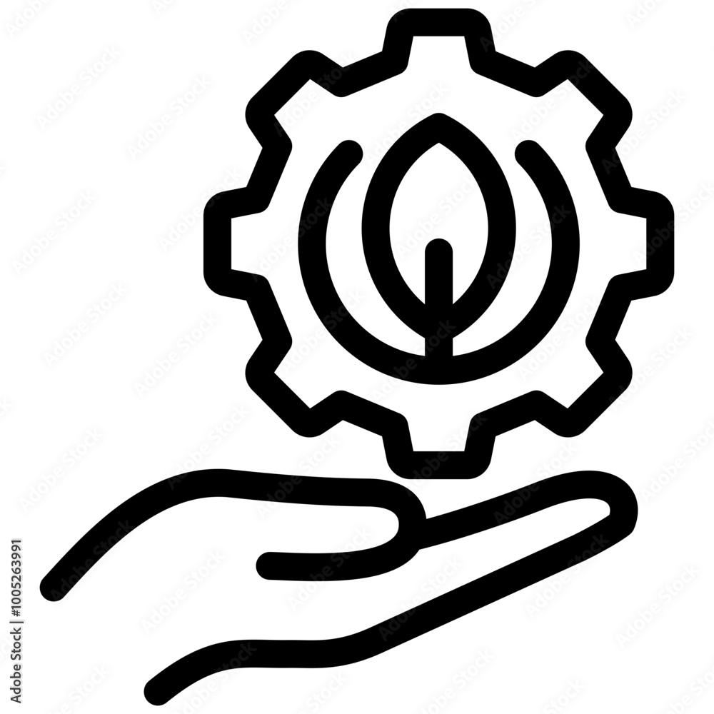 Environmental Stewardship Icon Environmental Stewardship Icon
