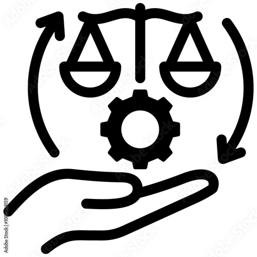 Fair Responsibility Icon