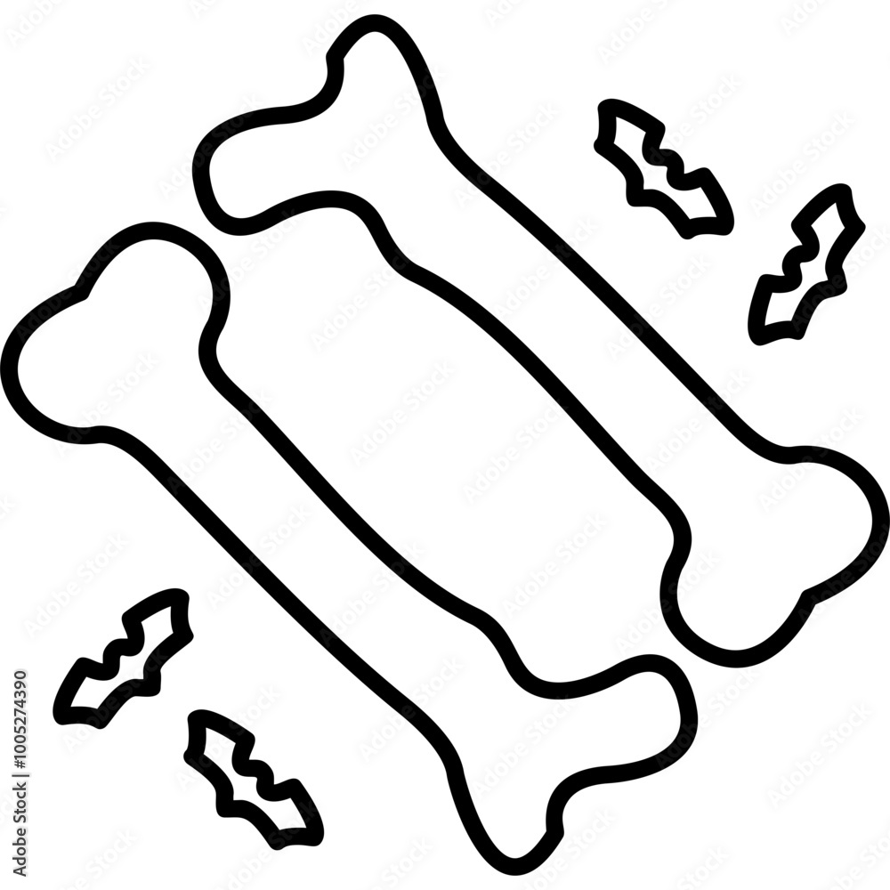 Fototapeta premium Bones Icon