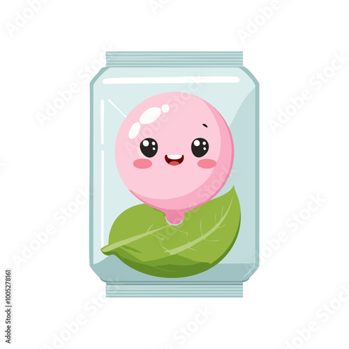 Gum Food Eat Meal Snack Cuisine Animation Kawaii Character
