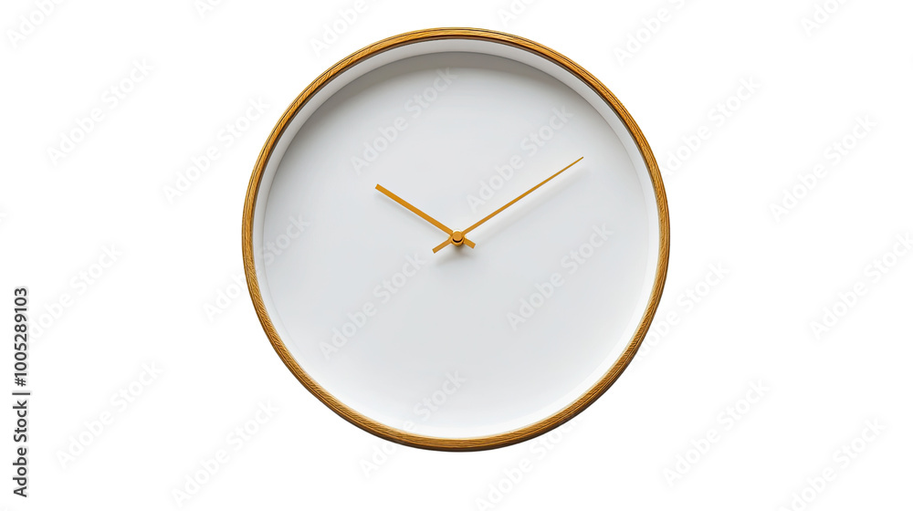 clock on a transparent background