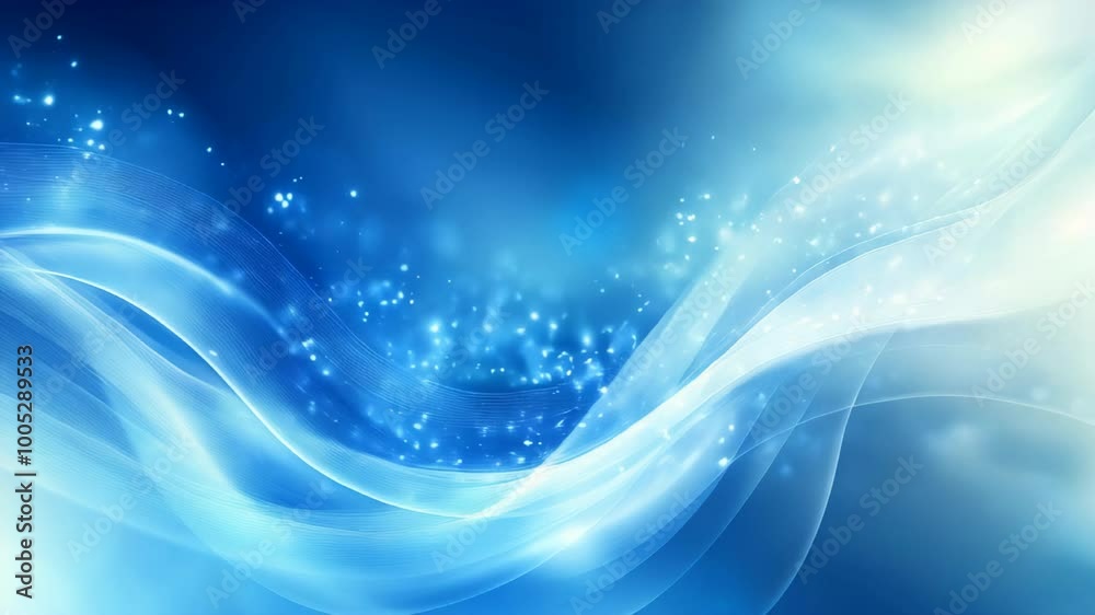 This mesmerizing backdrop features gentle waves of blue with sparkling elements, perfect for creating a tranquil and calming atmosphere in various projects This mesmerizing backdrop features gentle waves of blue with sparkling elements, perfect for creating a tranquil and calming atmosphere in various projects