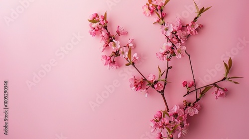 Delightful Small Fresh Pink Background: A Charming and Sweet Vision. Admire the Softness and Elegance