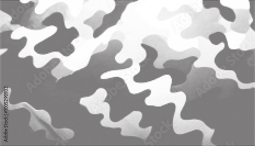 Abstract halftone dotted pattern for backgrounds