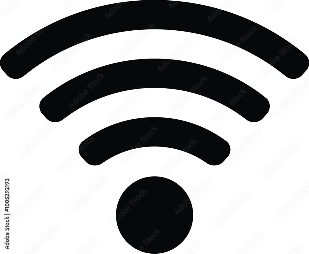 WiFi Symbol: Free WiFi Access Icon for Public Networks and Internet Connectivity WiFi Symbol: Free WiFi Access Icon for Public Networks and Internet Connectivity