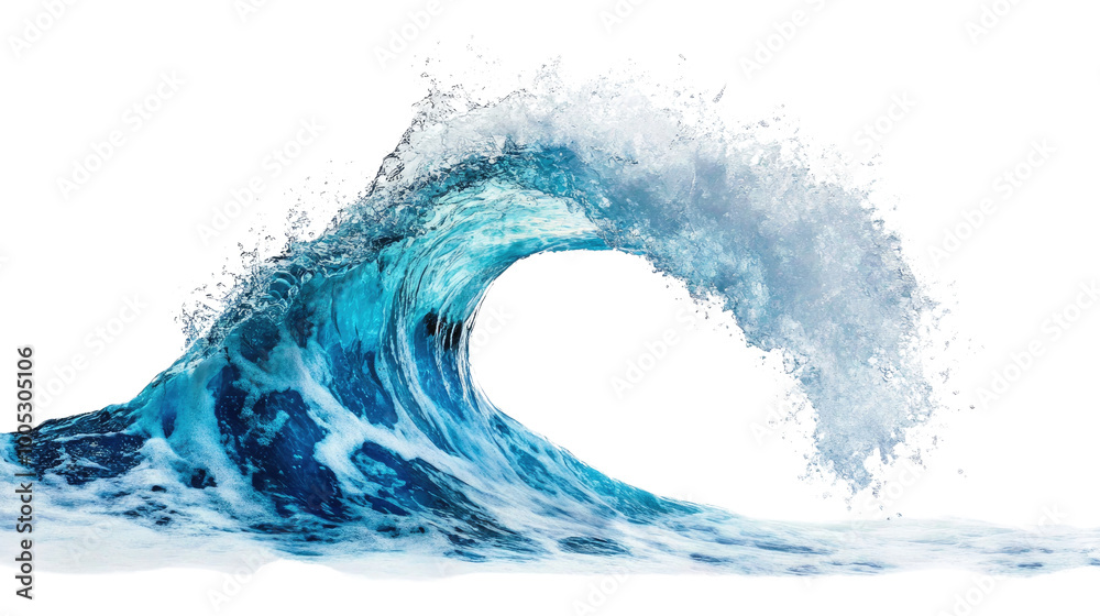 sea wave on transparent background sea wave on transparent background