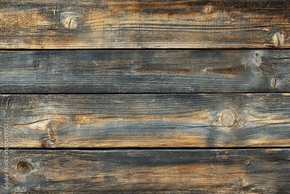 Dark wood texture background surface with old natural pattern, texture of retro plank wood use for background, poster, banner, with generative ai Dark wood texture background surface with old natural pattern, texture of retro plank wood use for background, poster, banner, with generative ai