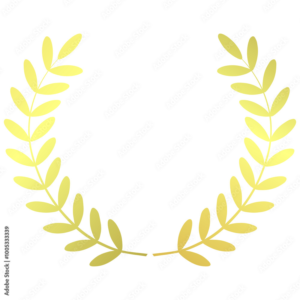 gold laurel award vector png gold laurel award vector png