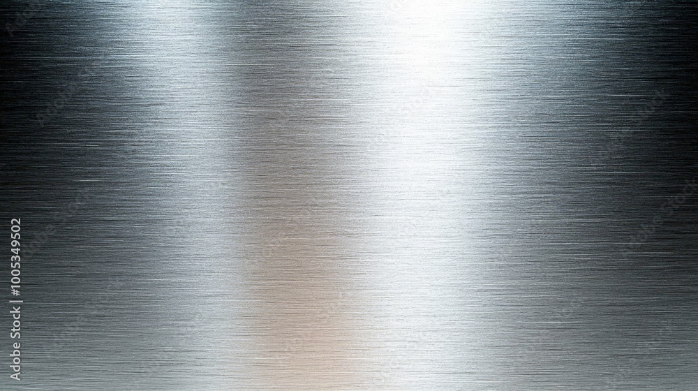 Brushed metal texture with a soft silver sheen, minimalistic and sleek, perfect for modern tech design Brushed metal texture with a soft silver sheen, minimalistic and sleek, perfect for modern tech design