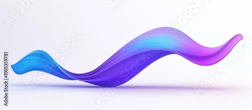 Abstract Wave of Color