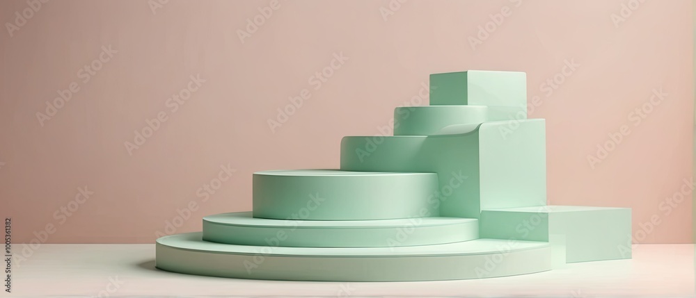 Minimalist Abstract Product Display Minimalist Abstract Product Display