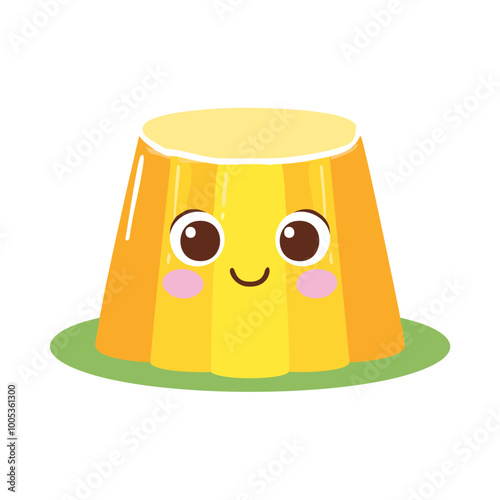 Jelly Food Eat Meal Snack Cuisine Animation Kawaii Character
