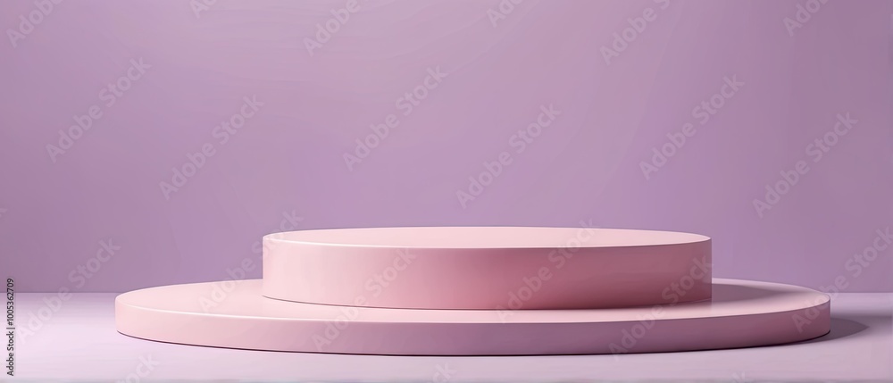 Pink Product Display Stand