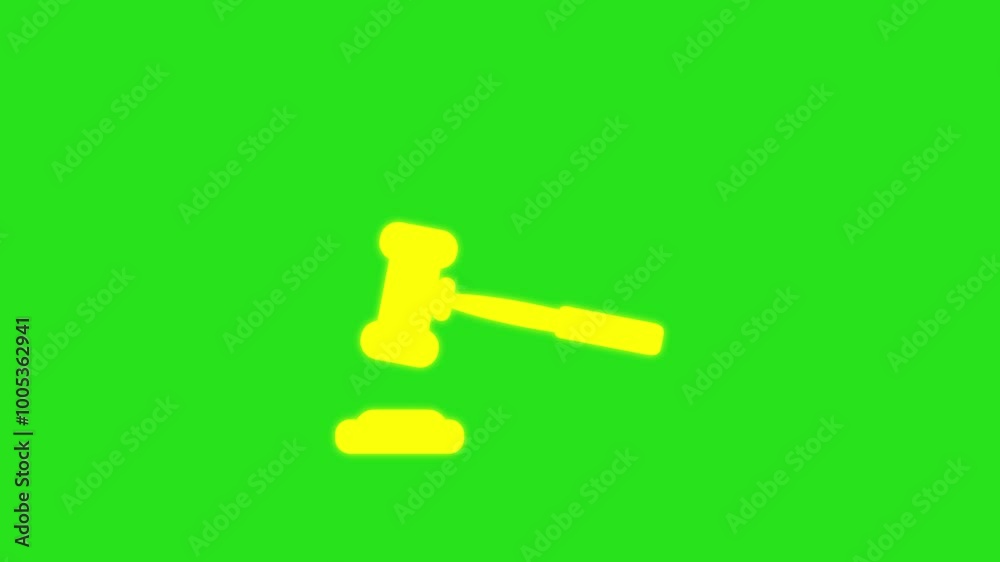The Judge's Gavel Knocked, decision making, video footage animation on green screen, MOV,Auction hammer icon. The Judge's Gavel Knocked, decision making, video footage animation on green screen, MOV,Auction hammer icon.