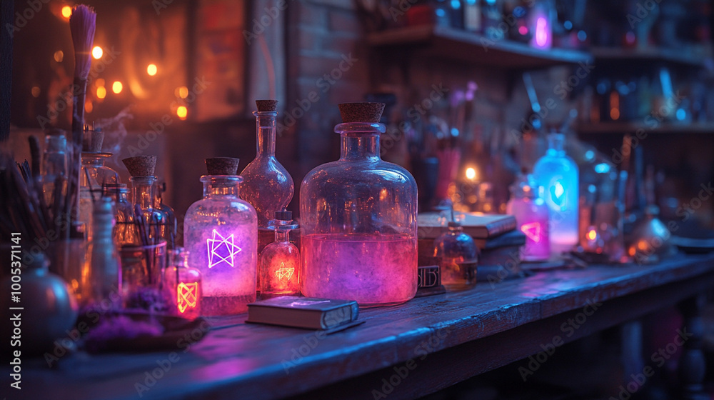 Halloween background with copyspace for your design. Halloween concept. Generative AI. Halloween background with copyspace for your design. Halloween concept. Generative AI.