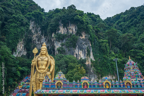 Canvas Print Kuala Lumpur Batu cave Malaysia
