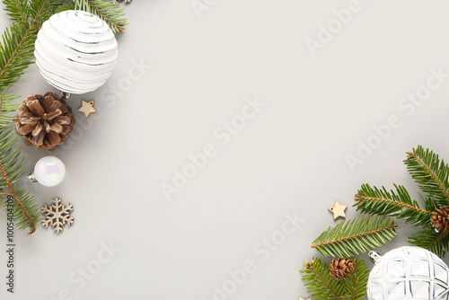 Composition with fir tree b...