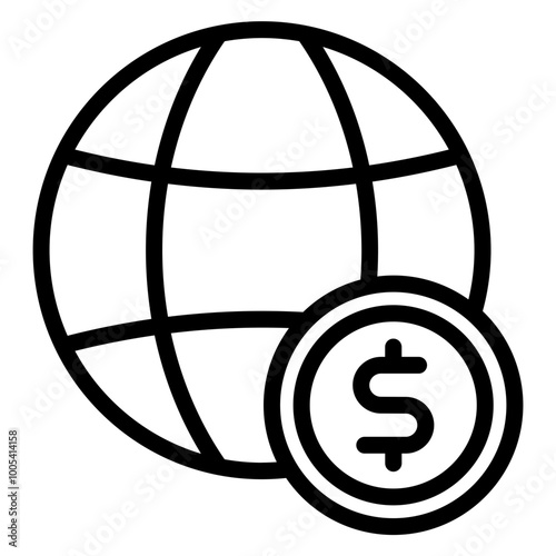 Global economy icon