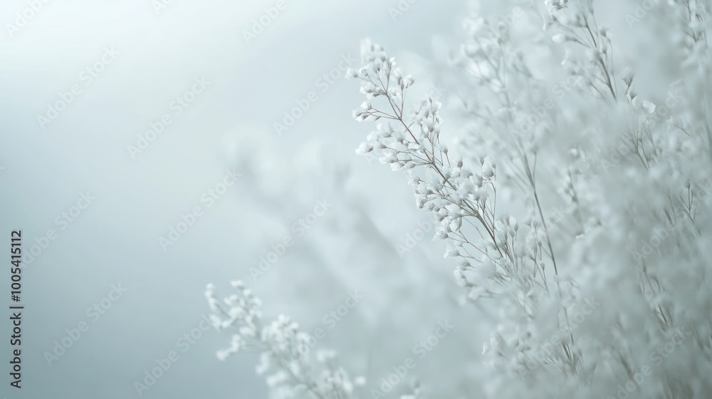 A soft, ethereal image of delicate white flowers against a blurred background. A soft, ethereal image of delicate white flowers against a blurred background.