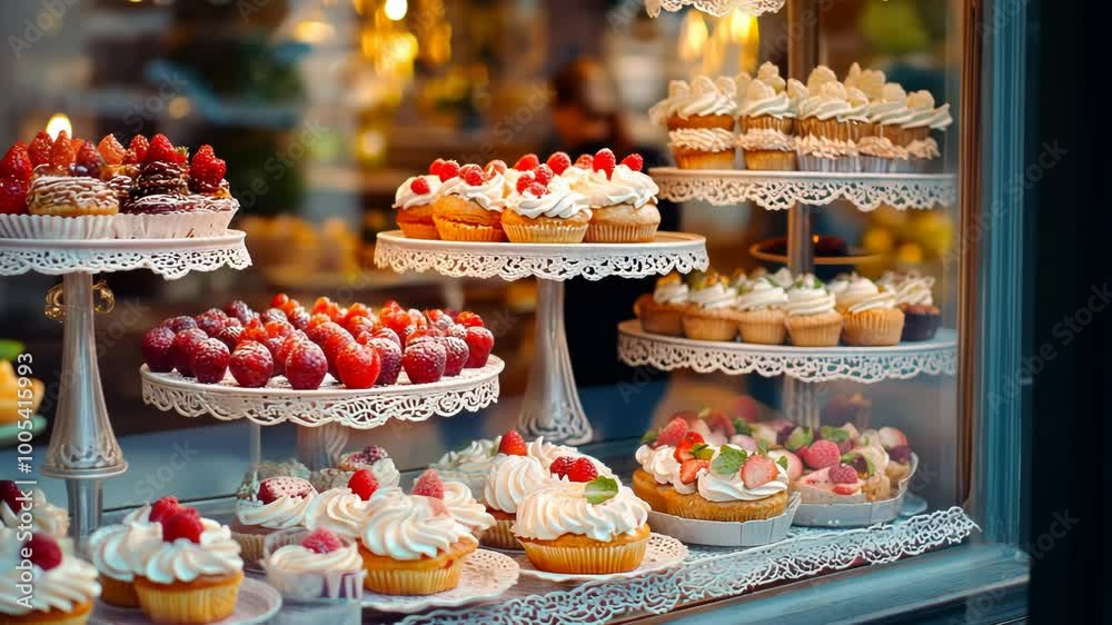 Delectable Bakery Window Display Delectable Bakery Window Display