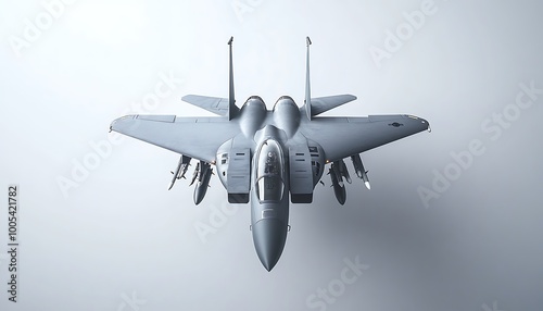F-15 Eagle Fighter Jet in Flight