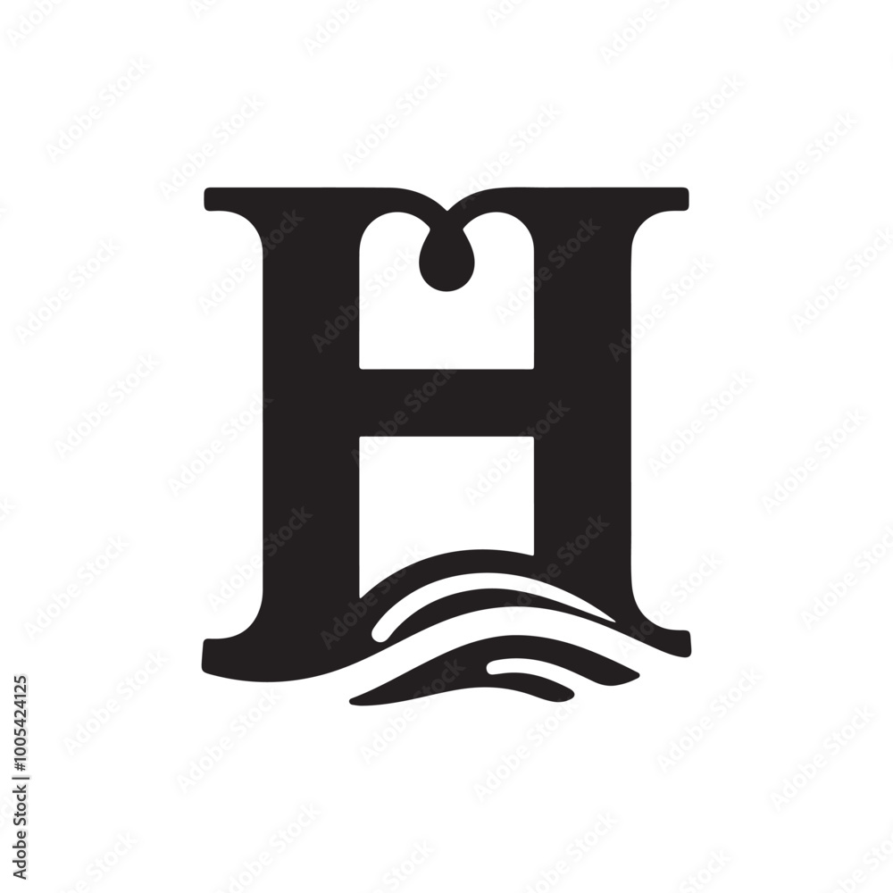 Stylish H Letter Logo Icon: A Unique Design Template for Businesses and Creative Professionals Seeking to Establish a Memorable Brand Identity Stylish H Letter Logo Icon: A Unique Design Template for Businesses and Creative Professionals Seeking to Establish a Memorable Brand Identity