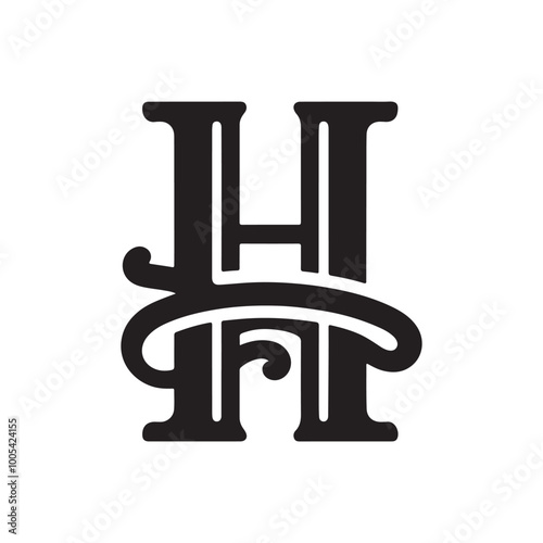 Stylish H Letter Logo Icon: A Unique Design Template for Businesses and Creative Professionals Seeking to Establish a Memorable Brand Identity