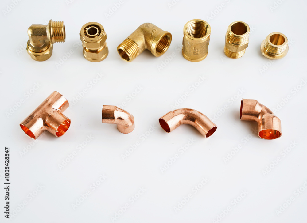 Brass and copeer pipe fittings adapters tube coupler connector water fuel gas
Brass and copeer pipe fittings adapters tube coupler connector water fuel gas