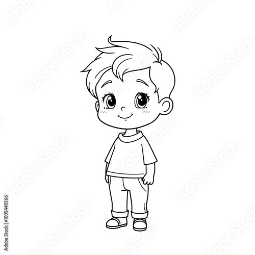 cartoon child