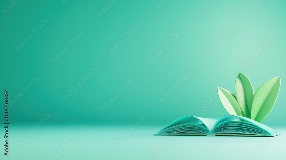 Person Flipping Through an Endless Book Concept Person Flipping Through an Endless Book Concept