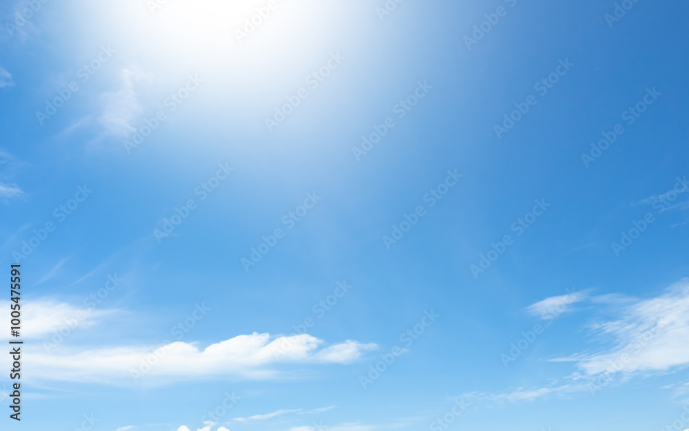Obraz premium Sky background nature cloud paronama web cloudy summer winter season day, light beauty blue horizon spring brigth gradient calm abstract backdrop air nature view wallpaper landscape environment.