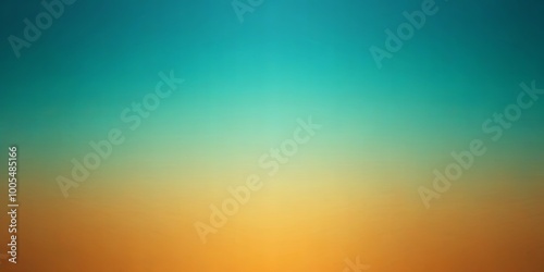 Abstract Blurred Gradient of Teal and Orange Tones