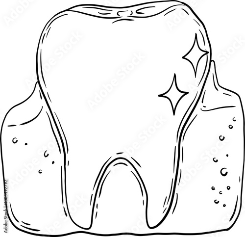sketch teeth