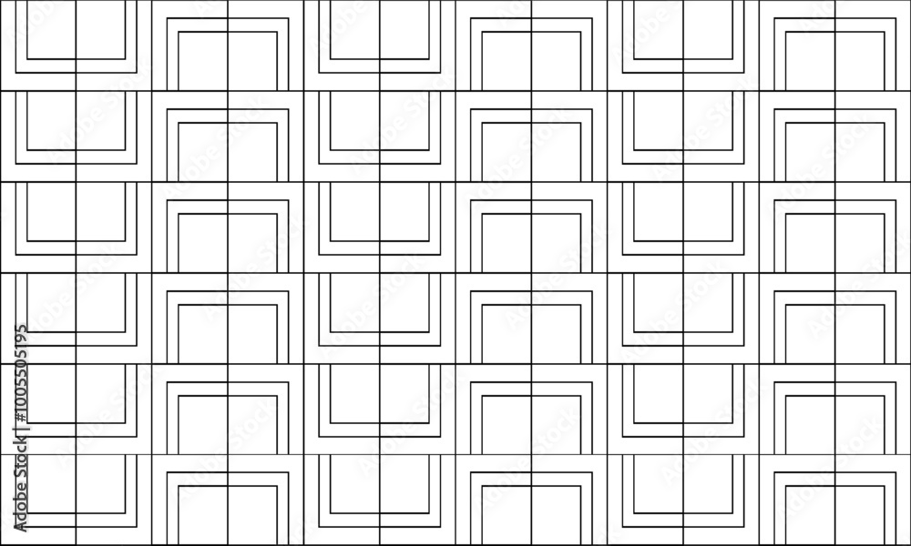 Black and white block, grid striped cross background, Two tone black grid, illustration vector image design for fabric printing, repeat pattern Black and white block, grid striped cross background, Two tone black grid, illustration vector image design for fabric printing, repeat pattern