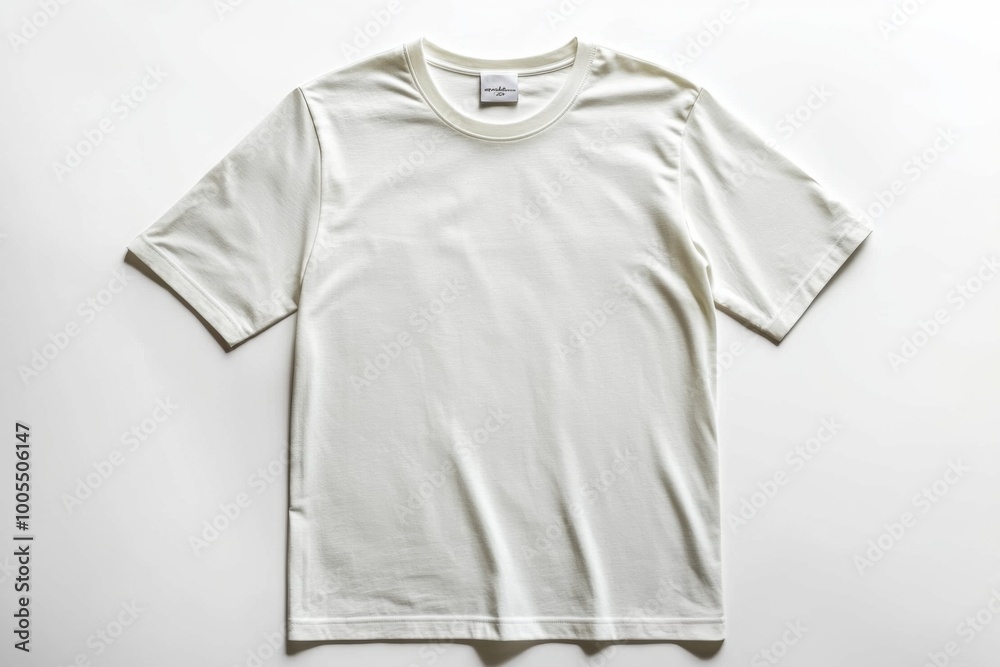 White Tshirt Mockup Isolated created with Generative AI White Tshirt Mockup Isolated created with Generative AI