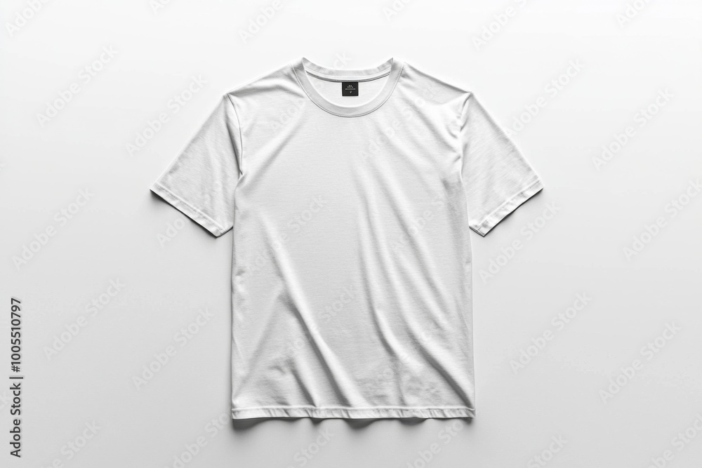 White Tshirt Mockup Isolated created with Generative AI White Tshirt Mockup Isolated created with Generative AI