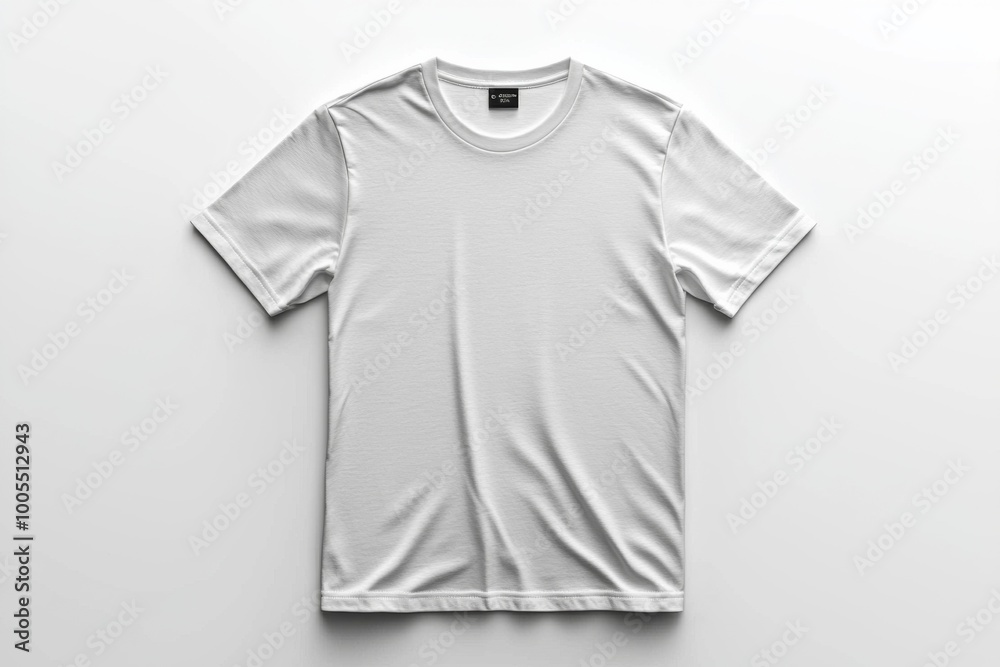 White Tshirt Mockup Isolated created with Generative AI White Tshirt Mockup Isolated created with Generative AI