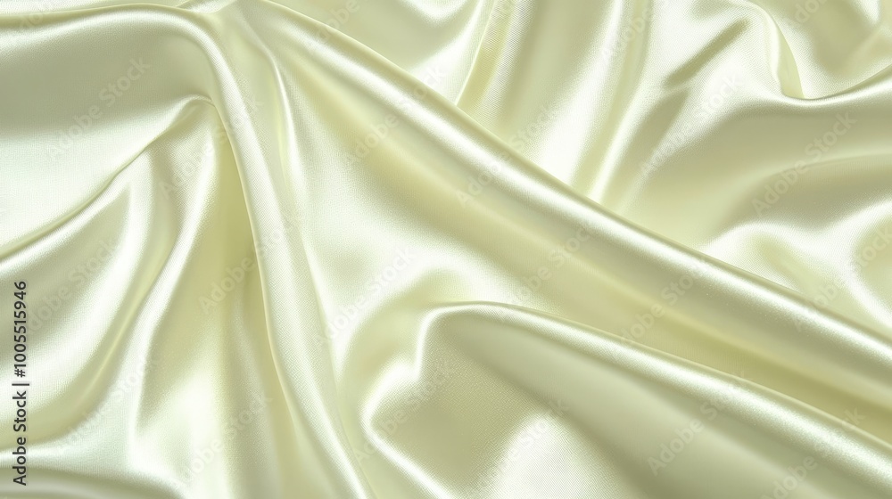 Fototapeta premium Pale cream clean background with a matte finish, creating a fresh and simple backdrop