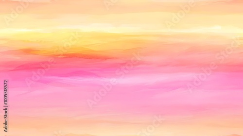 Vibrant pastel watercolor background with soft pink and yellow hues