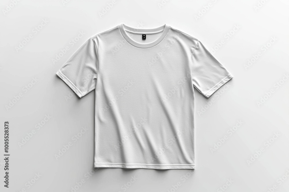 White Tshirt Mockup Isolated created with Generative AI White Tshirt Mockup Isolated created with Generative AI
