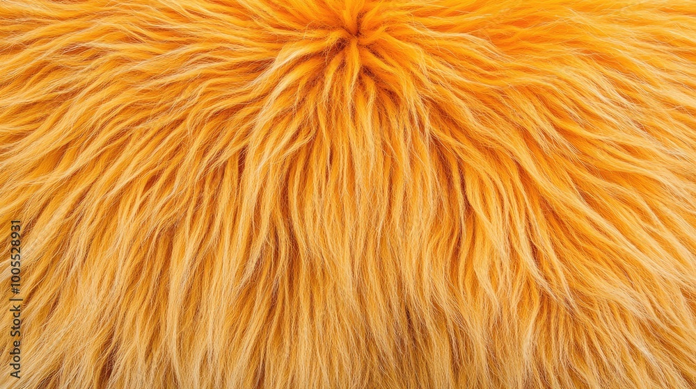 Fototapeta premium Textured fur fabric with long, soft strands, perfect for winter or cozy design themes