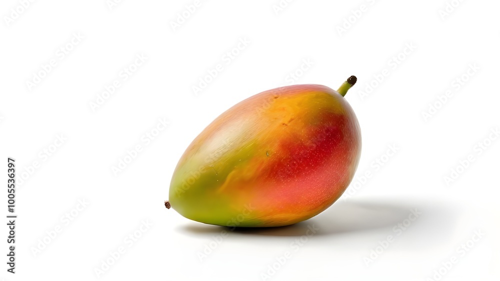 mango fruit isolated on white, mango with leaves, an mango mango fruit isolated on white, mango with leaves, an mango