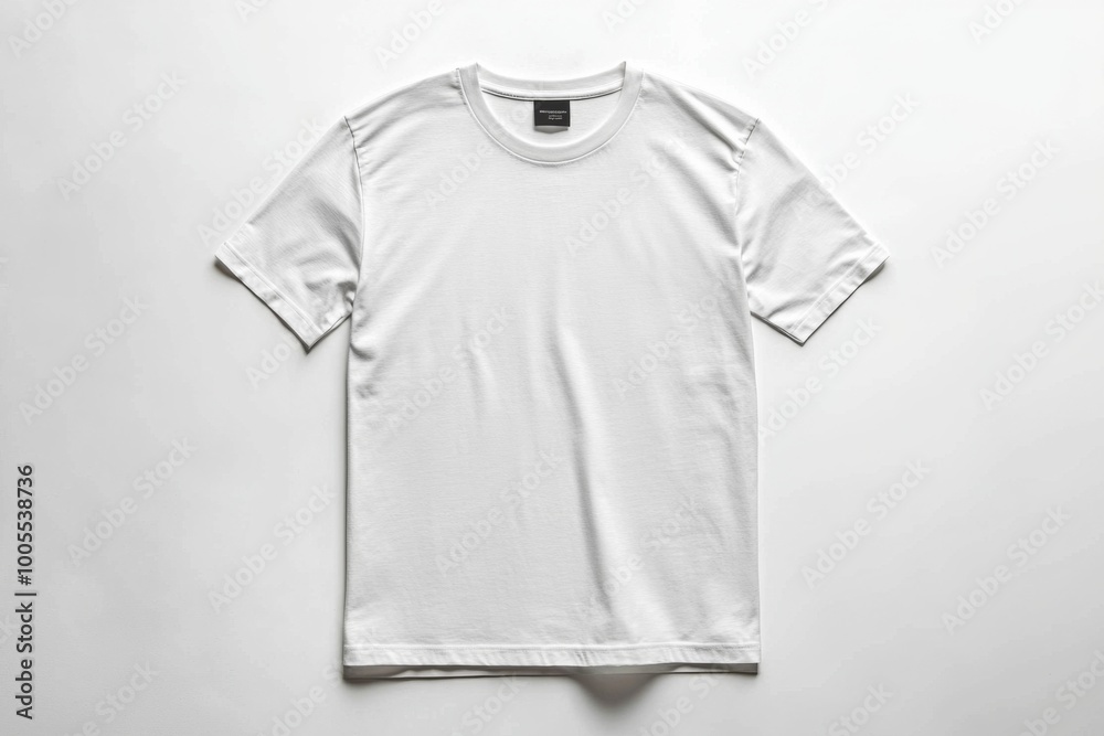 White Tshirt Mockup Isolated created with Generative AI White Tshirt Mockup Isolated created with Generative AI